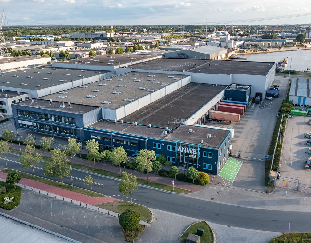 Logistiek complex aan de Daltonstraat 21 in Harderwijk